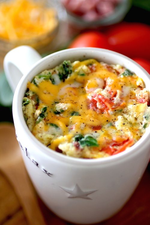 Omelet in a Mug, Source: dashingdish.com