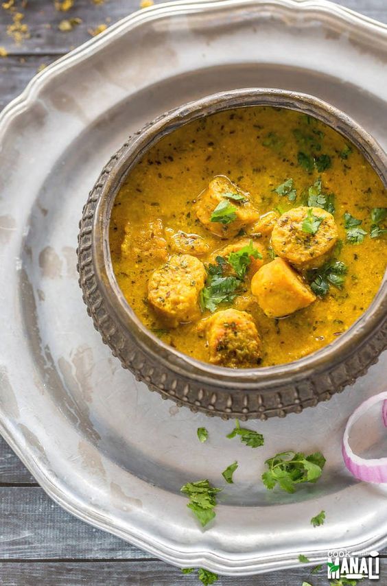 Gatte Ki Sabji, Source: cookwithmanali.com
