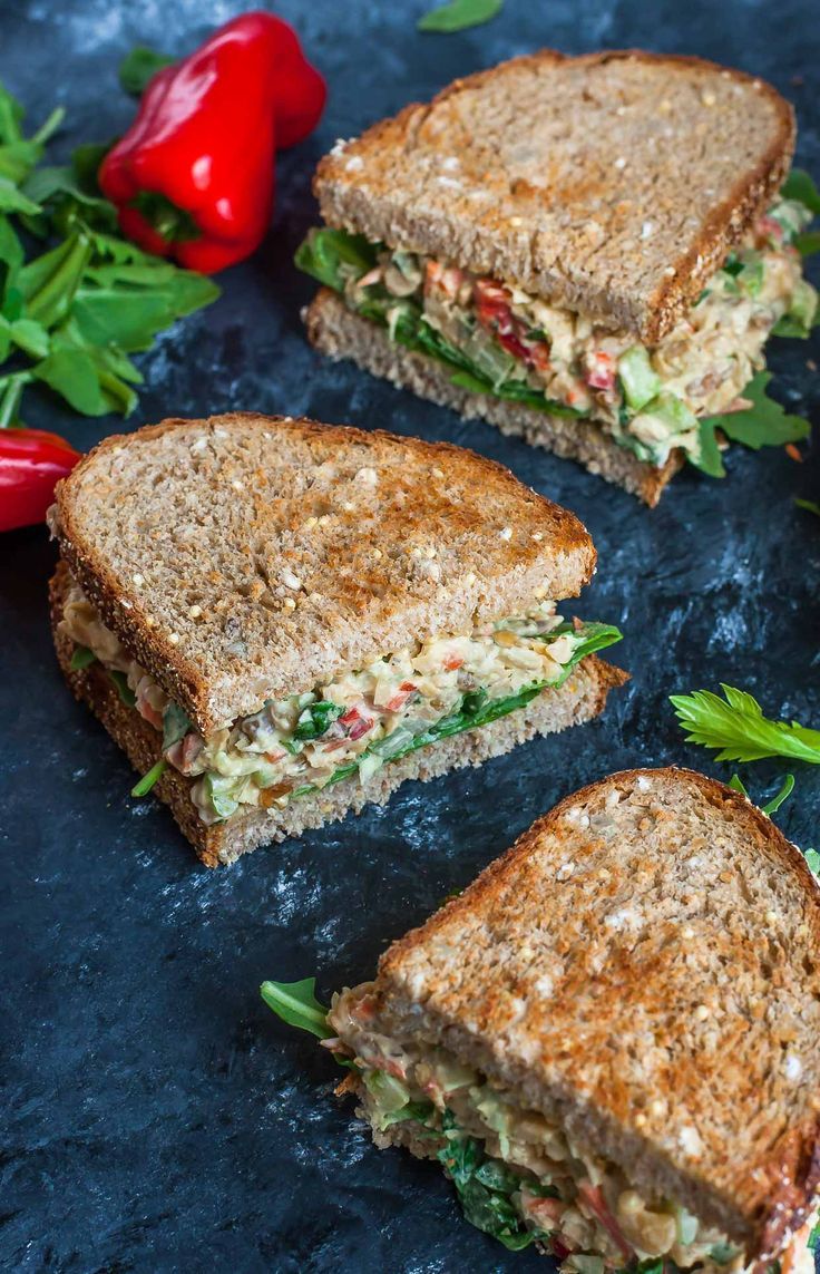 leftover sandwich - easy sandwich